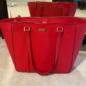 Kate Spade Vibrant Red Tote